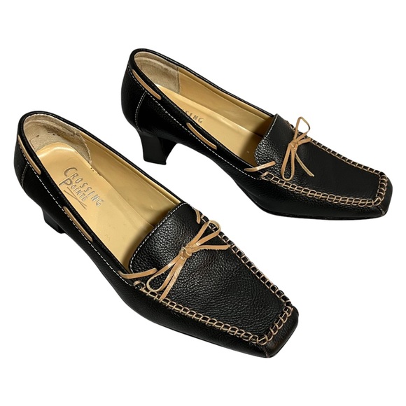 Crossing Pointe Shoes Crossing Pointe Heeled Loafers Poshmark